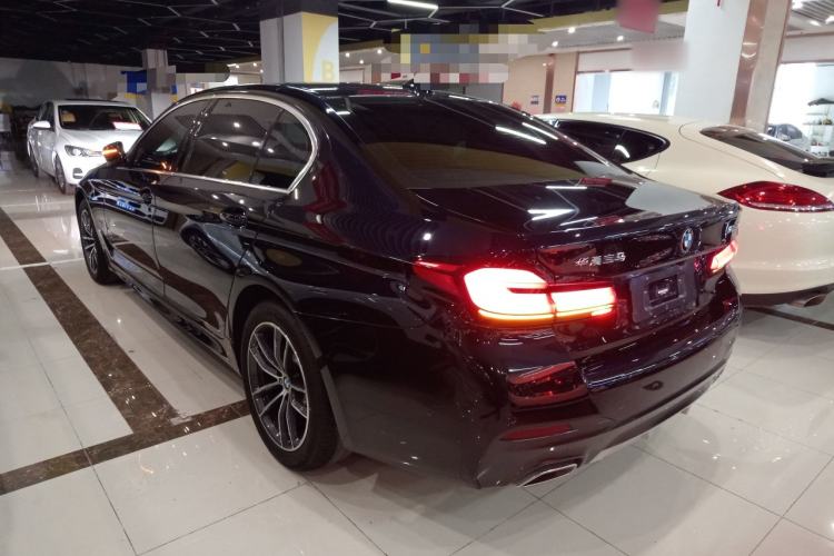 Used BMW 5 Series 2022 Restyled 525Li M Sport Package Rear Left 45 Deg