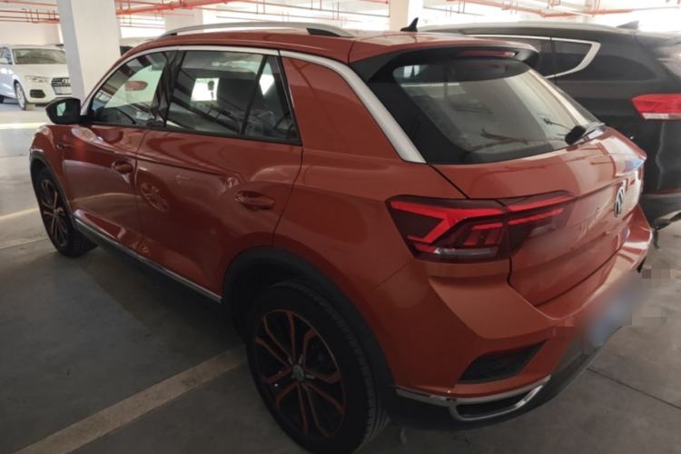 Used Volkswagen T-ROC 2018 280TSI DSG Two-Wheel-Drive Luxury Version China V Emission Standard