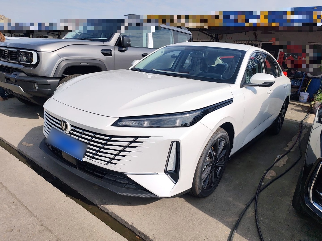 تحت مقدمة السيارة