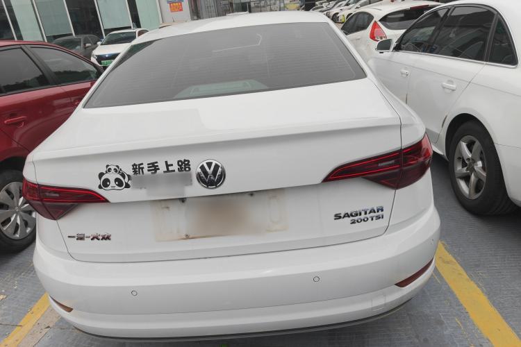 Used Volkswagen Sagitar 2019 200TSI DSG Comfort Version China VI Standard Rear