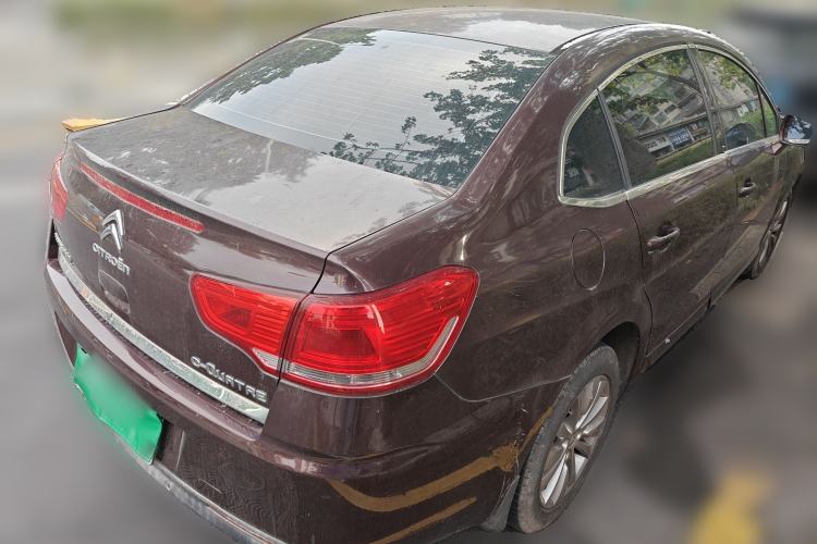 Used Citroen C-Quatre 2014 VTS Version 1.6L Automatic Prestige Model Rear Right 45 Deg