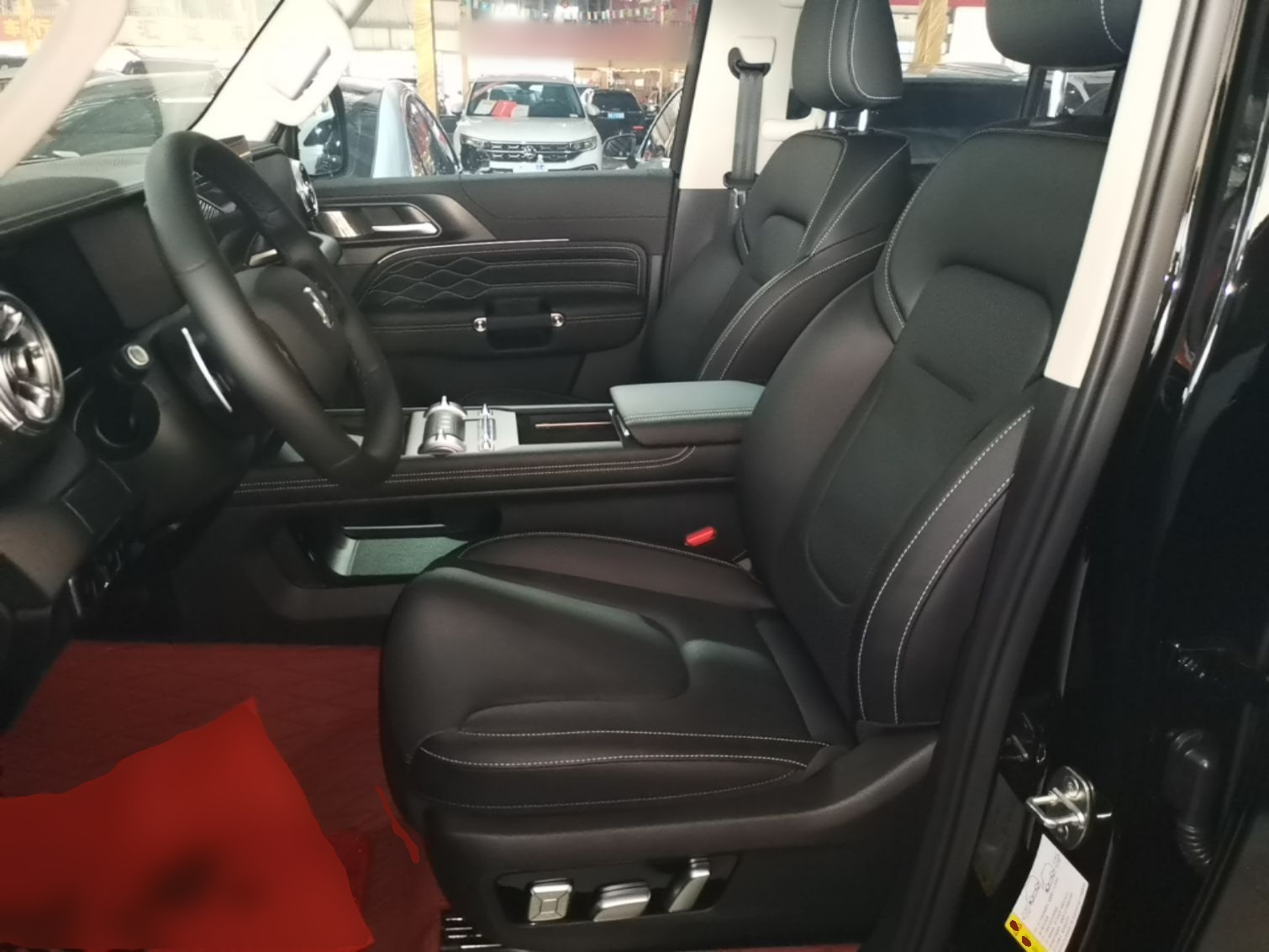 Avant de la voiture