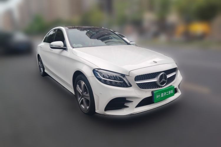 Used Mercedes-Benz C-Class 2021 C 260 L Sport Edition Front Right 45 Deg