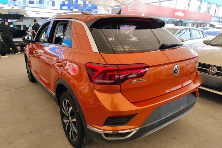 Used Volkswagen T-ROC 2018 280TSI DSG Two-Wheel-Drive Comfort Version China V Standard Rear Left 45 Deg