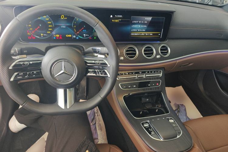 Used Mercedes-Benz E-Class New Energy 2023 E 350 e L Plug-in Hybrid Sports Sedan
