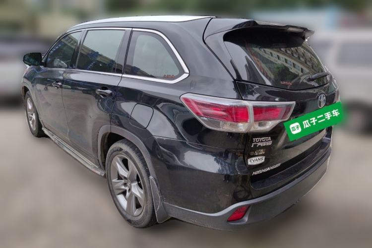 Used Toyota Highlander 2015 2.0T Four-Wheel Drive Luxury Navigation Version with 7 Seats Rear Left 45 Deg