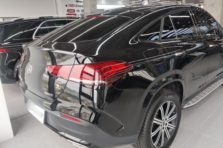 Used Mercedes-Benz GLE Coupe 2020 GLE 350 4MATIC Coupe SUV Luxury Model Rear Right 45 Deg