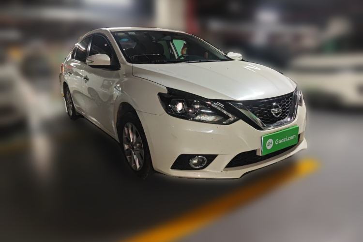 Used Nissan Sylphy 2019 1.6XV CVT Smart Connect Luxury Edition China V Standard Front Right 45 Deg