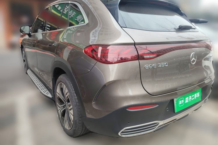 Used Mercedes-Benz EQE SUV 2023 350 4MATIC Luxury Edition Rear Left 45 Deg