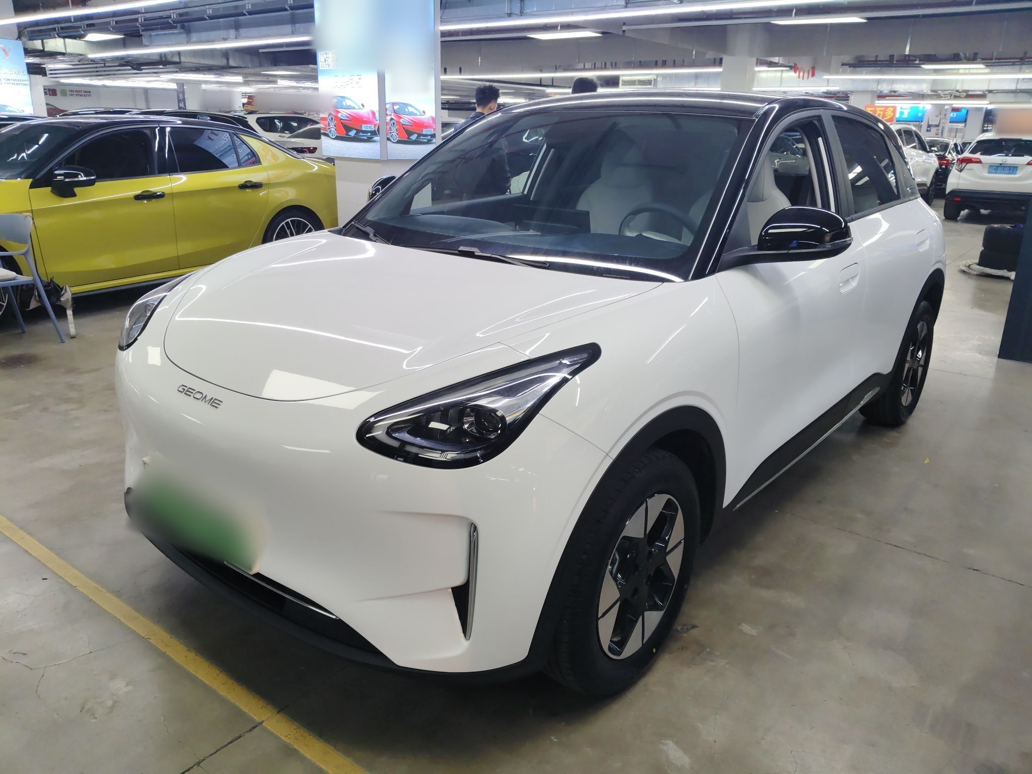 تحت مقدمة السيارة