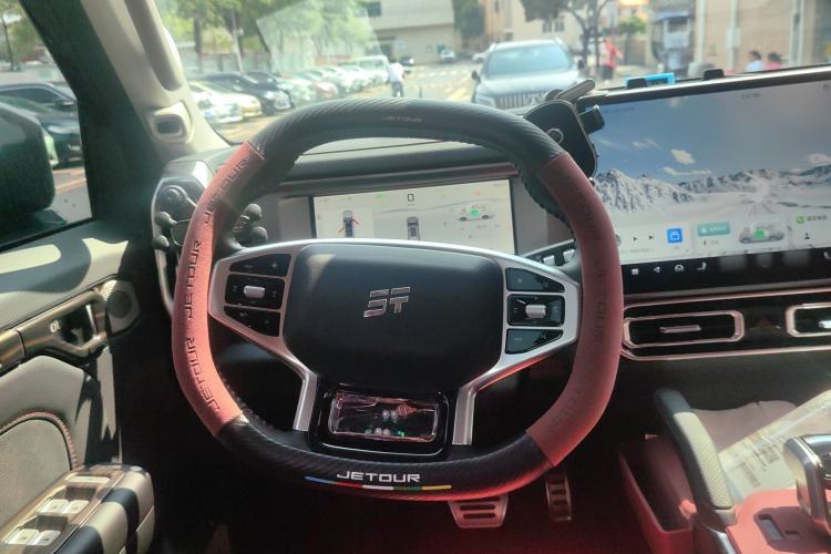 Used JETOUR Shanhai Traveler C-DM 2025 120km Discovery Extended Version 7 Seats Steering Wheel