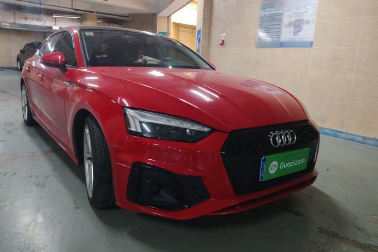 Used Audi A5 2021 Sportback 40 TFSI Stylish and Elegant Model Front Right 45 Deg