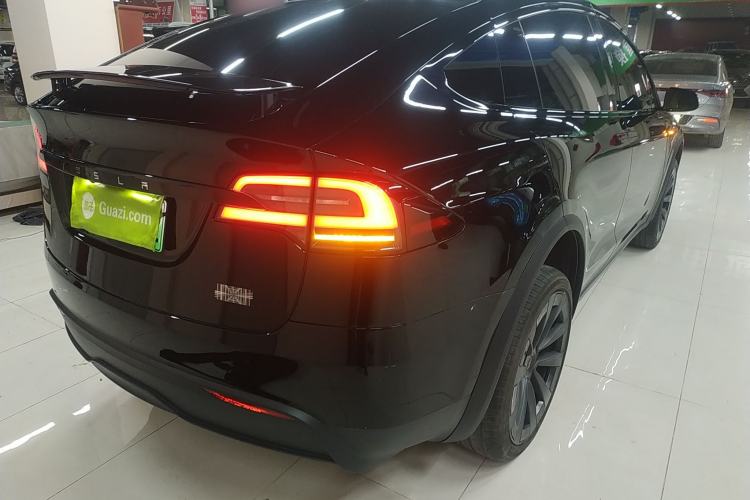 Used Tesla Model X 2023 Three-Motor All-Wheel-Drive Plaid Version Rear Right 45 Deg