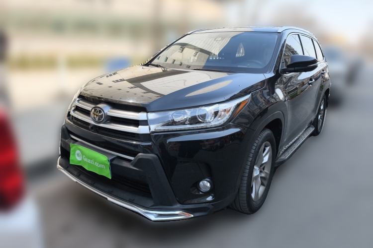 Used Toyota Highlander 2018 2.0T Four-Wheel Drive Luxury Edition 7 Seats China V Emission Standard