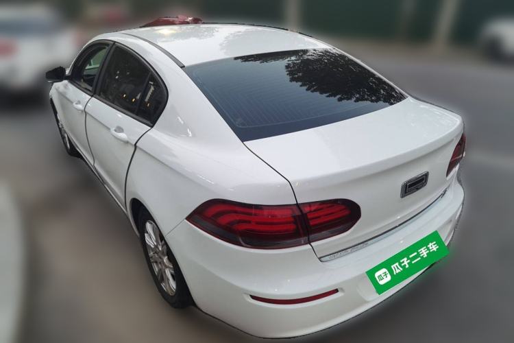 Used Qoros 3 2018 Sedan 1.6L Automatic Leading Model Rear Left 45 Deg