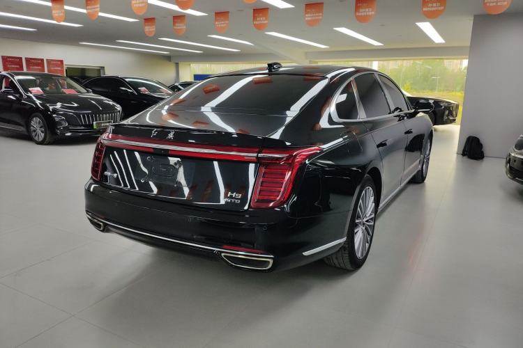 Used Hongqi H9 2023 2.0T Smart Connect Flagship Edition Rear Right 45 Deg