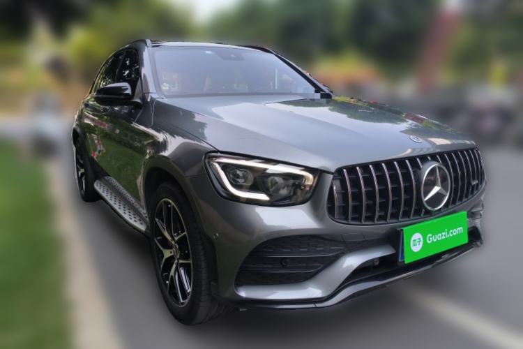 Used Mercedes-Benz GLC AMG 2020 AMG GLC 43 4MATIC Front Right 45 Deg