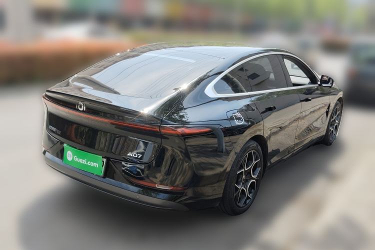 Used CHANGAN NEVO A07 2024 All-Electric "True Fragrance" Edition 710 Flagship Model Rear Right 45 Deg