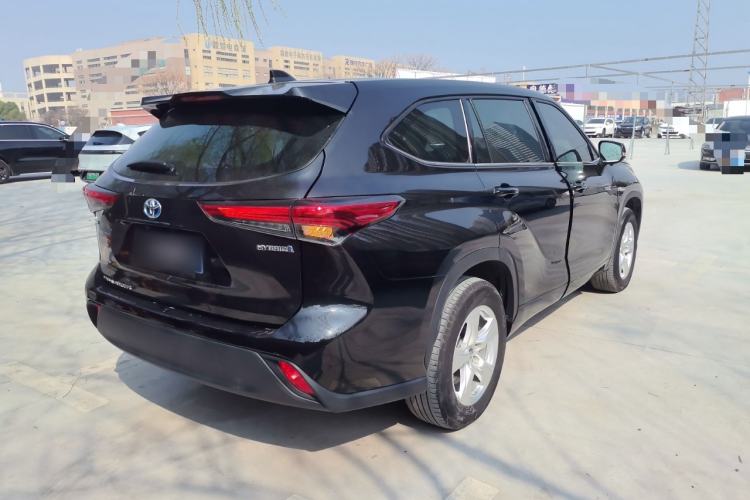 Used Toyota Highlander 2023 2.5L Smart Electric Hybrid Dual-Engine Two-Wheel Drive Elite Version 5 Seats Rear Right 45 Deg