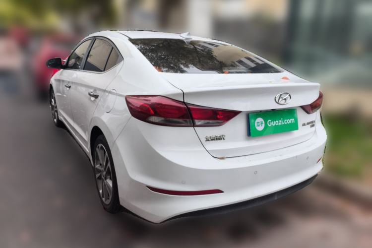 Used Hyundai Elantra (6th Generation / Lingdong) 2016 1.6L Automatic ZhiXuan – Elite Version Rear Left 45 Deg