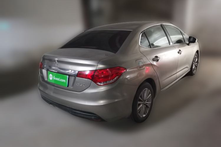 Used Citroen C4L 2013 1.8L Automatic Jingzhi Edition Rear Right 45 Deg