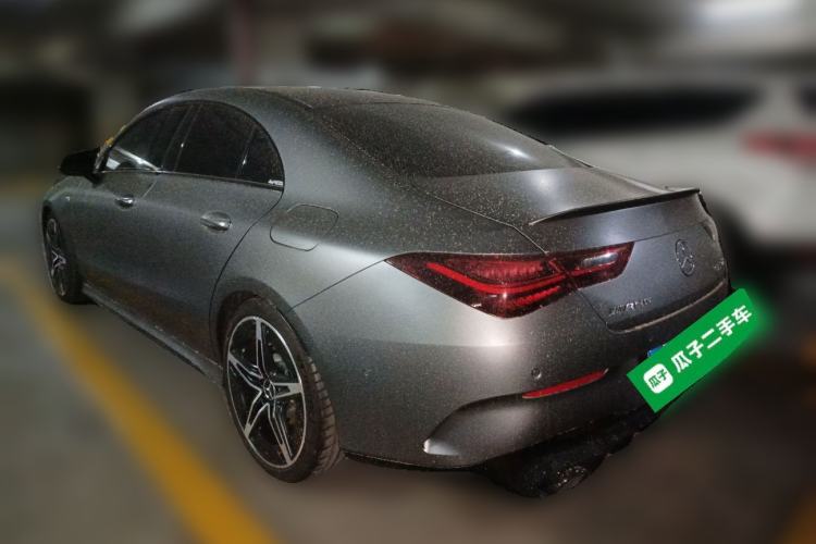 Used Mercedes-Benz CLA AMG 2024 Facelifted AMG CLA 35 4MATIC Rear Left 45 Deg