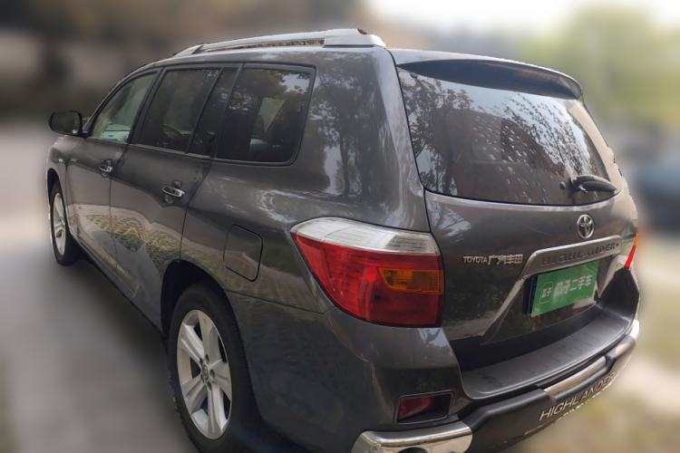 Used Toyota Highlander 2009 2.7L Two-Wheel Drive 7-Seater Supreme Edition Rear Left 45 Deg