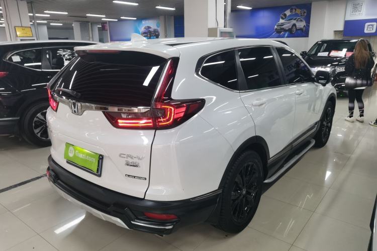 Used Honda CR-V 2021 240TURBO CVT 2WD Black Jazz Edition Rear Right 45 Deg