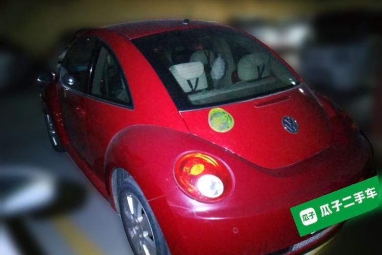 Used Volkswagen Beetle 2010 2.0 BlackOrange Comfort Edition Rear Left 45 Deg