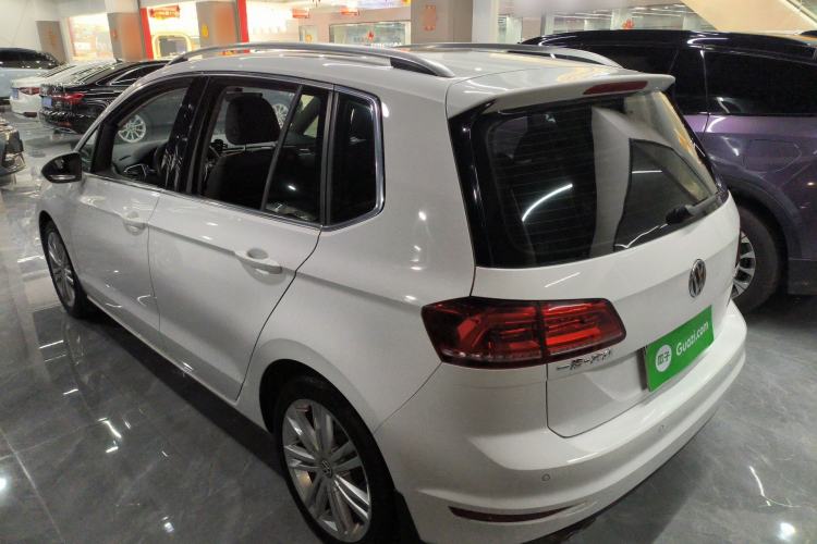 Used Volkswagen Golf Sportsvan 2016 280TSI Automatic Luxury Model Rear Left 45 Deg