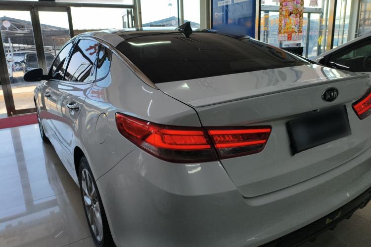 Used Kia K5 2016 1.6T Automatic LUX Rear Left 45 Deg