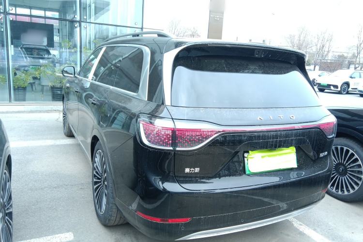 Used Hima AITO M9 2025 Extended-Range Max Version 52 kWh 6-Seater Edition Rear Left 45 Deg