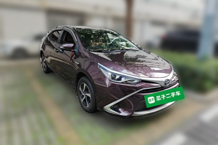 Used Toyota Levin 2017 Revised Dual-Engine 1.8H GS E-CVT Elite Sunroof Version China V Standard Front Right 45 Deg