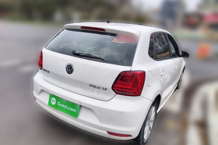 Used Volkswagen Polo 2014 1.6L Automatic Comfort Edition Rear Right 45 Deg