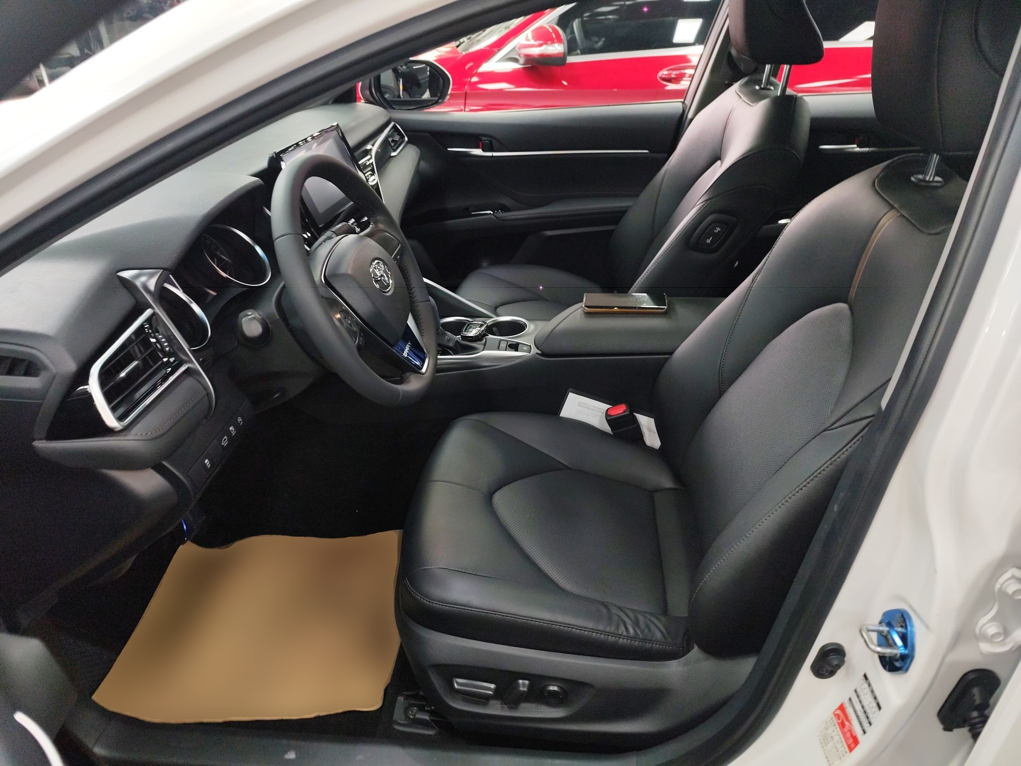 Avant de la voiture