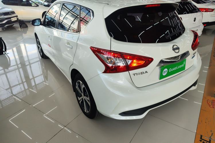 Used Nissan Tiida 2019 1.6L CVT Smart Drive Version China VI Standard Rear Left 45 Deg