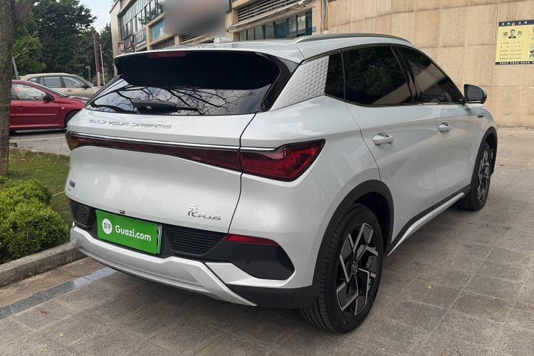 Used BYD Yuan PLUS 2024 Honor Edition 510KM Beyond Model Rear Right 45 Deg