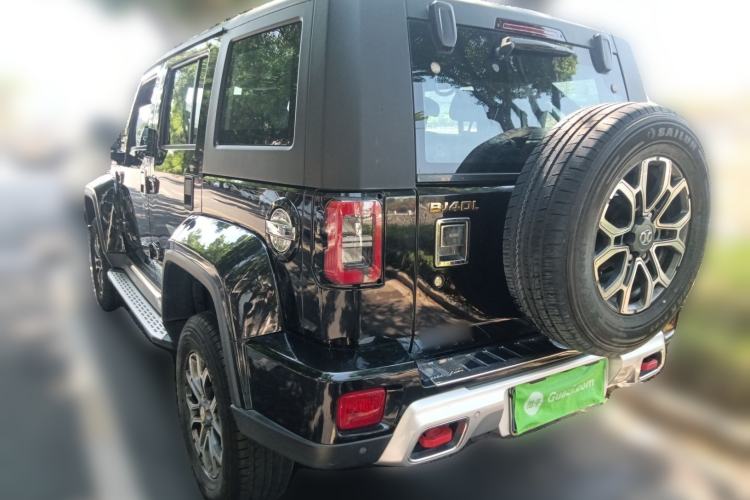 Used BAIC Off-Road BJ40 2019 2.3T Automatic Four-Wheel Drive Urban Hunter Edition Premium Model China VI Emission Standard Rear Left 45 Deg