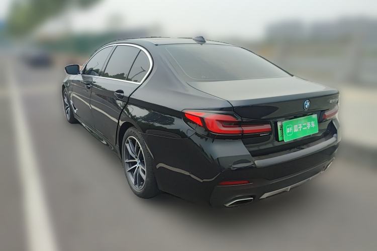 Used BMW 5 Series New Energy 2022 Second Facelift 535Le Pioneer Edition M Sport Package Rear Left 45 Deg