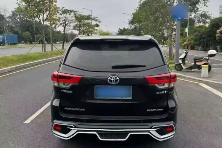 Used Toyota Highlander 2018 2.0T Four-Wheel Drive Luxury Version 7 Seats China VI Standard