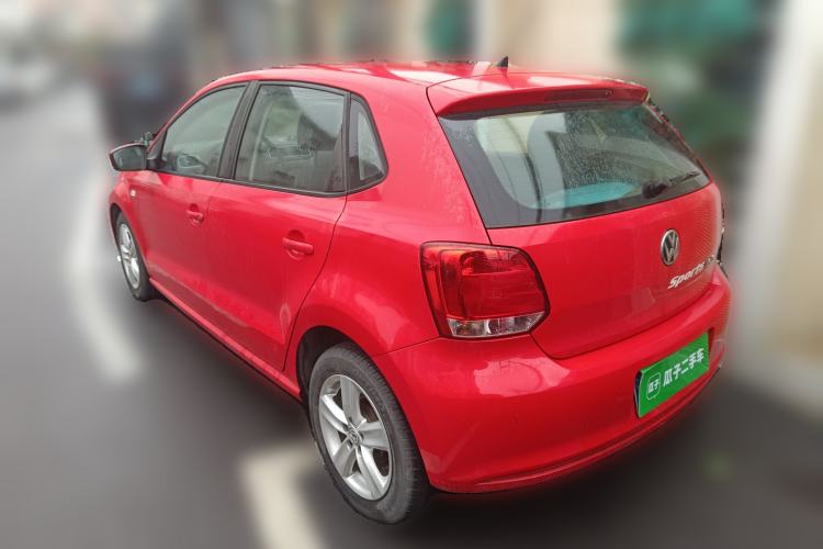 Used Volkswagen Polo 2011 1.6L Manual ZhiShang Edition Rear Left 45 Deg
