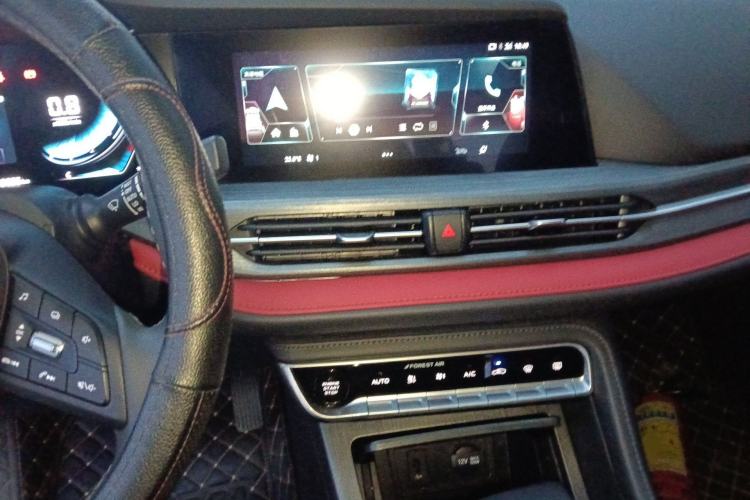 Used CHANGAN CS55PLUS 2021 Blue Whale Edition 1.5T DCT Prestige Model Audio And AC Panel