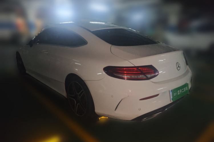 Used Mercedes-Benz C-Class 2020 C 260 Coupe Rear Left 45 Deg