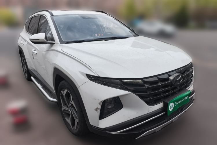 Used Hyundai Tucson 2021 Tucson L 1.5T DCT Luxury Prestige Edition Front Right 45 Deg
