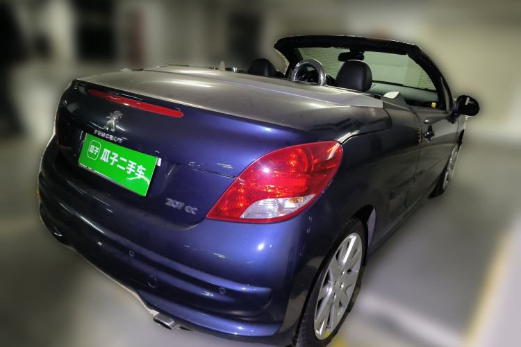 Used Peugeot 207 2013 1.6L CC Automatic Fashion Edition Rear Right 45 Deg