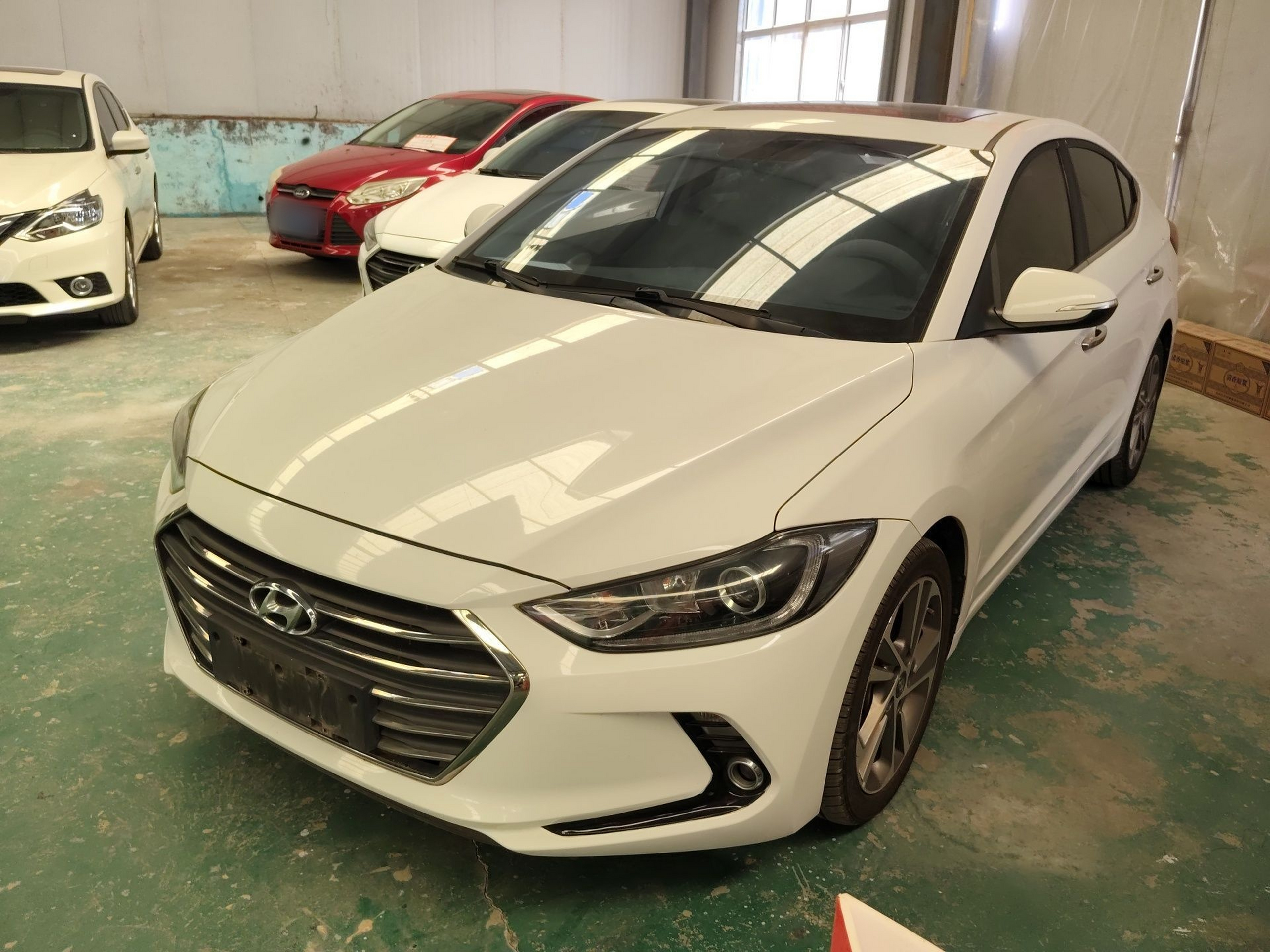 تحت مقدمة السيارة