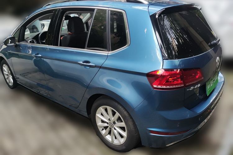 Used Volkswagen Golf Sportsvan 2019 280TSI Automatic Trendy Model China VI Standard Rear Left 45 Deg