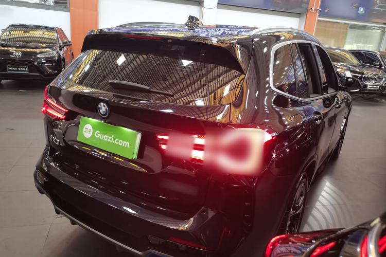 Used BMW iX3 2022 Leading Model Rear Right 45 Deg