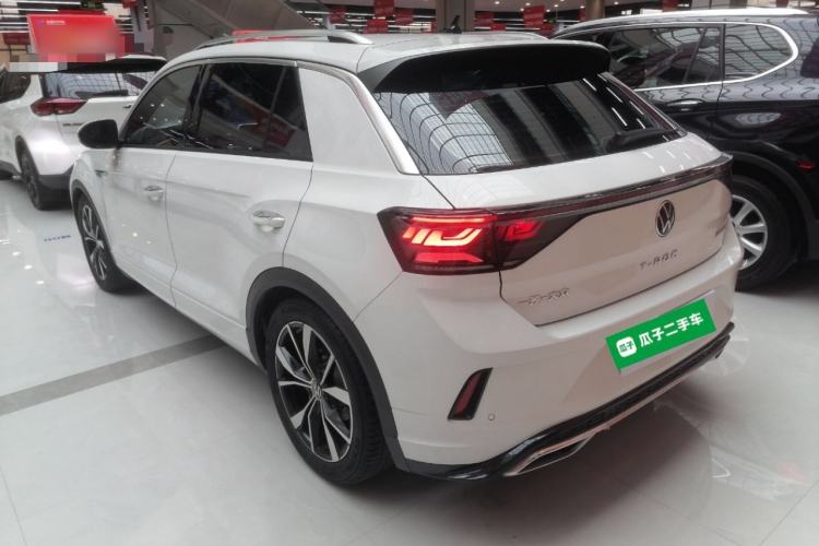 Used Volkswagen T-ROC 2023 300TSI DSG Two-Wheel-Drive Chen Guang Edition Rear Left 45 Deg