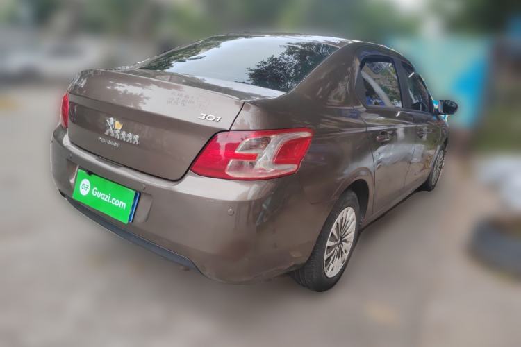 Used Peugeot 301 2014 1.6L Manual Comfort Edition Rear Right 45 Deg